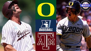 Oregon vs #3 Texas A&M | Supers G1 | 2024 College Baseball Highlights
