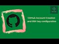 GitHub Account Creation | SSH Key Configuration