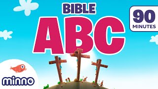 Learn ABC with the Bible! (Christian Homeschool) Letters for Toddlers PLUS 16 Bible Stories for Kids