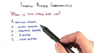 Shadow Buffer Characteristics - Interactive 3D Graphics
