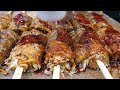 오픈 한달만에 초대박 일본에서 전수받은 대왕 철판 계란 치즈 핫도그 handmade cheese egg hotdog master korean street food