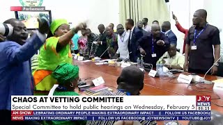 Chaos At Vetting Committee: Why can't Members of Parliament be honorable? | AM Show