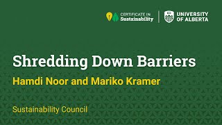 Hamdi Noor and Mariko Kramer – Shredding Down Barriers