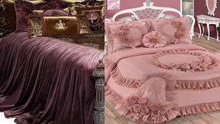 Top 10 Designer Bed Sheet Designs - Beautiful Designs - Rich Look - Royal Bed Sheets