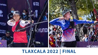 Alejandra Valencia v Peng Chia Mao – recurve women bronze | Tlaxcala 2022 World Cup Final