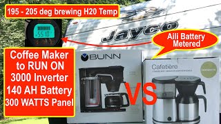 Bonavita 5 cups vs Bunn Velocity 10 Cups! Finding the perfect coffee maker for our Travel Trailer RV