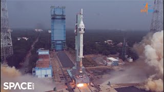 India's crew launch escape system test a success! See the liftoff \u0026 splashdown