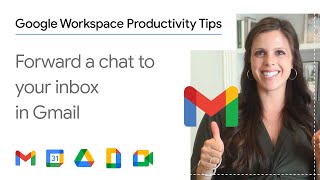 How to forward a Chat to your inbox in Gmail