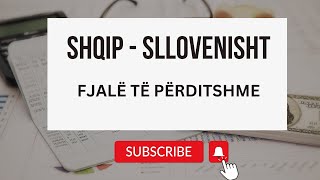 Fjalë të përditshme sllovene/ 1