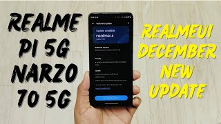 Realme P1 5G And Realme Narzo 70 5G Realme UI New Software Update