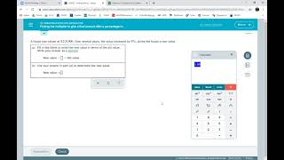 Finding the multiplier to give a final amount after a percentage increase or decrease
