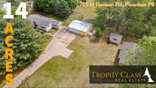 $195,000 - 792 N Benson Road, Fountain MI | 14 Acres