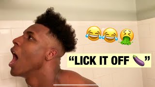 I PUT ICY HOT IN MY BOYFRIEND UNDERWEAR PRANK ** he tried to make me lick it off..🤮