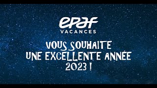 EPAF vous souhaite une excellente année 2023 !