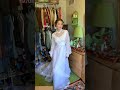 Trying on vintage WEDDING DRESSES!!! 👰‍♀️