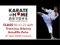 Karate@Home class 06 11 21 with Francisco Adoney Astudillo Peña