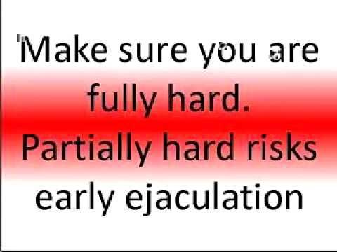 How To Avoid Early Ejaculation How To Avoid Early Ejaculation
