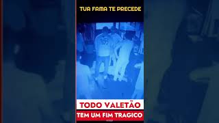 Segurança VALENTÃO morto a tiros no DF FOI filmado dando murro em homens!