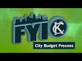 FYIKC - City Budget Process 2022