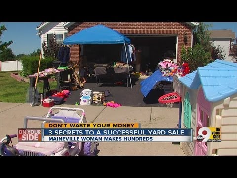 What are the best days to have a yard sale?