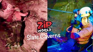 Llechwedd Zip World Slate Caverns Adventure North Wales