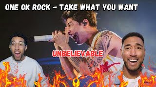 RAPPERS REACT TO ONE OK ROCK TAKE WHAT YOU WANT (LIVE)