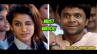 Priya Prakash Varrier meets Rajpal Yadav- 2018 | Oru Adaar Love | Funny Reaction video | Anshul