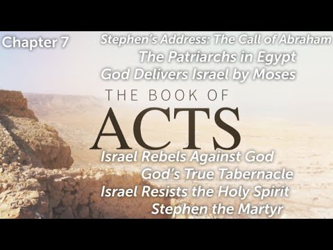 Acts Chapter 7 Youtube