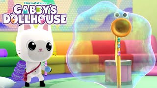 Catch the Trouble Trumpet in the Trouble Bubble! | GABBY'S DOLLHOUSE | Netflix