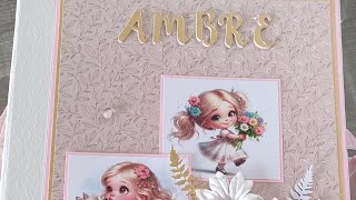 [TUTO] N°1 ALBUM BÉBÉ Action en Rose Blanc Doré