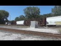 csx 3063 and cn 5697 west at willow creek 9 3 12 hd