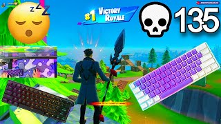 ⭐️[2 HOUR]135 Eliminations Keyboard ASMR Sounds😴 Fortnite OG Reload🏆Satisfying Fortnite 360FPS 4K⭐️