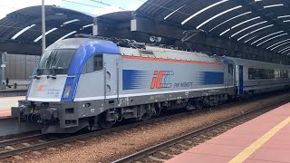 Husarz (EU44-001) PKP Intercity na stacji Katowice