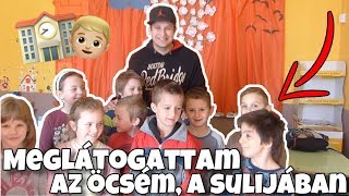 MEGLÁTOGATTAM ÖCSÉMET AZ ISKOLÁBAN | + nyereményjáték