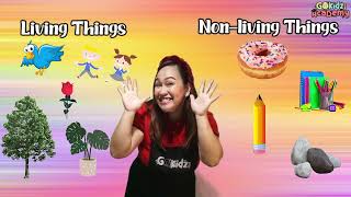 Science Song: Living things and non living things