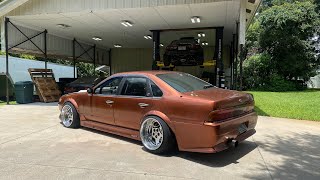 straight piping my K24 Cefiro. cant tell if it's better or worse