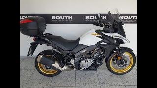 2021, SUZUKI DL 650 V-STROM AX/XT, WHITE \u0026 GOLD, 7000KM