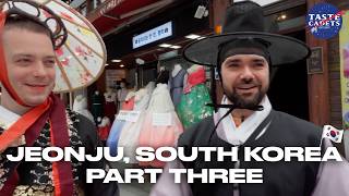 TASTE CADETS Episode 17 JEONJU,  SOUTH KOREA (Part 3) Ft. Kimchi factory, Dak Galbi \u0026 Hanbok