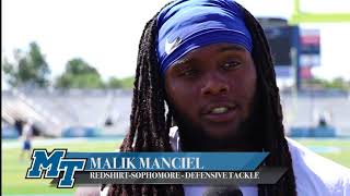 @MT_FB: Malik Manciel Impresses in Fall Camp