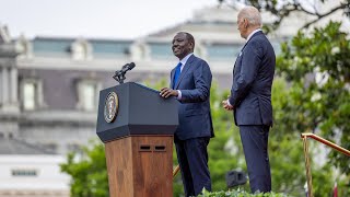 Listen to President Ruto's Great Speech as He Arrives at the White House, Washington, D.C!