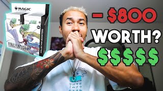 Can I Make My Money Back Opening a $800 Collector Booster Box? - MTG x Final Fantasy