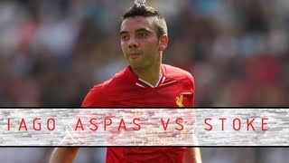 Iago Aspas vs Stoke Premier League 13/14