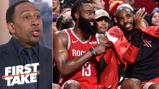 Stephen A. will blame Chris Paul if the Rockets don’t win the NBA Finals | First Take