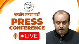 LIVE: BJP National Spokesperson Dr. Sudhanshu Trivedi addresses a press conference in New Delhi.