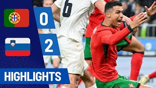Portugal Lost After Ronaldo Return | Portugal vs Slovenia Highlights