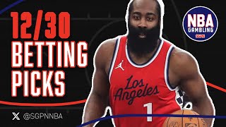 NBA Picks Monday 12/30/24 - NBA Bets, Props, and Predictions