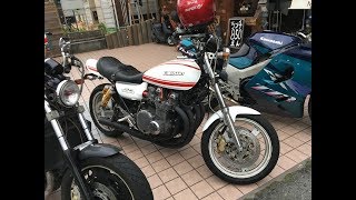 ストレイガ小林管サウンドを聞け　美人ライダーツーリングーリング　1975 Kawasaki Z1B　1975カワサキ Z1B　1975 Kawasaki Z1 900 Super Four