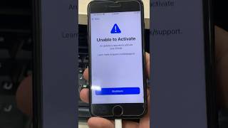iphone 7 iCloud bypass done iphone 7 unable to activate fix done #iphone7unabletoactivefix #iphone7
