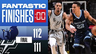 Final 2:42 WILD ENDING Grizzlies vs Spurs 🔥🔥