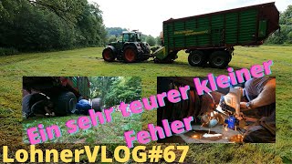 LohnerVLOG#67 Was ein teurer Fehler, die Reifensache endet nie I Fendt 926 TMS im zweiten Schnitt